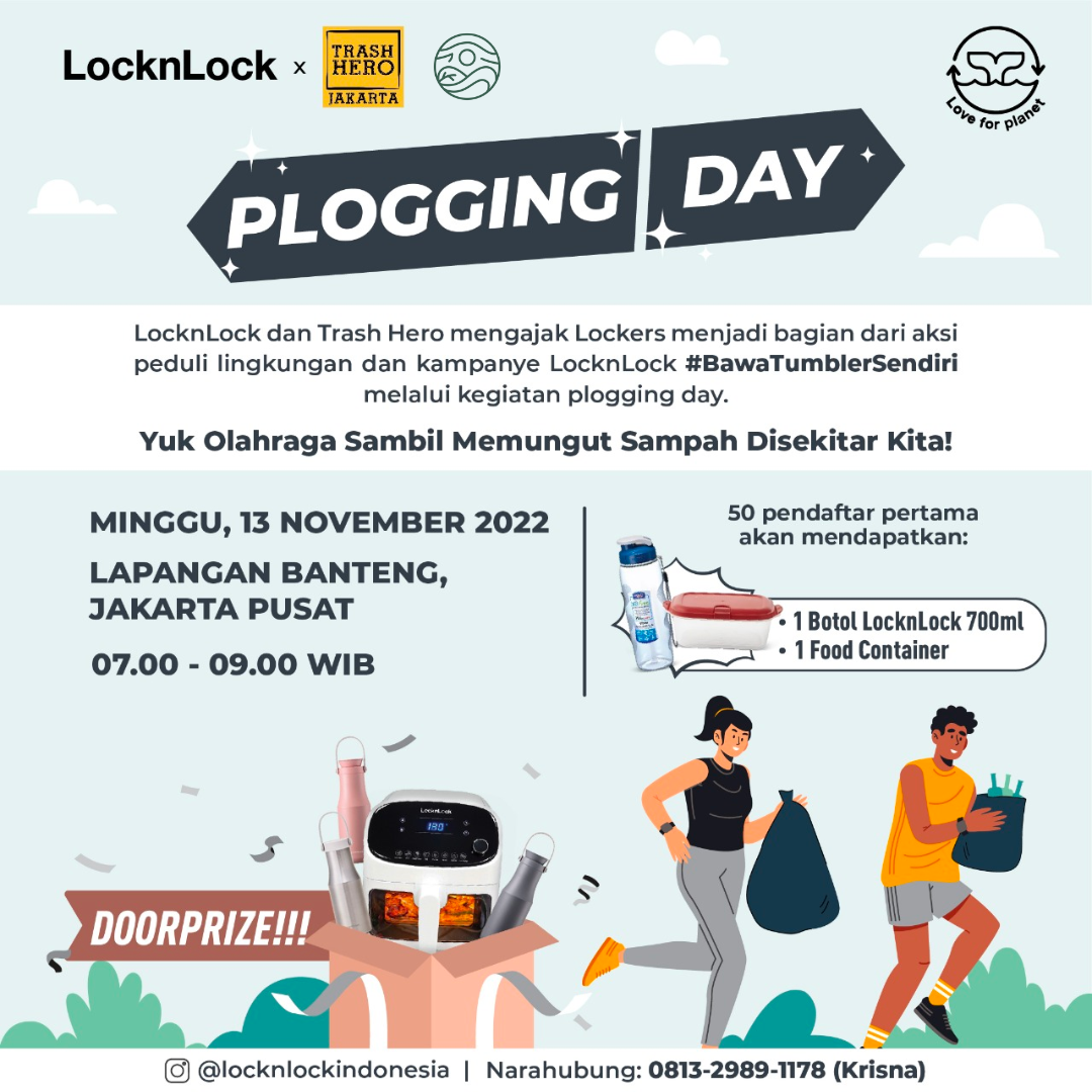 Jakarta Special Clean Up with Lock & Lock (RSVP)